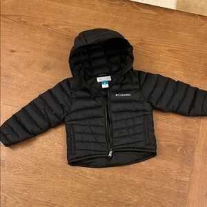 Columbia Black Hooded Jacket